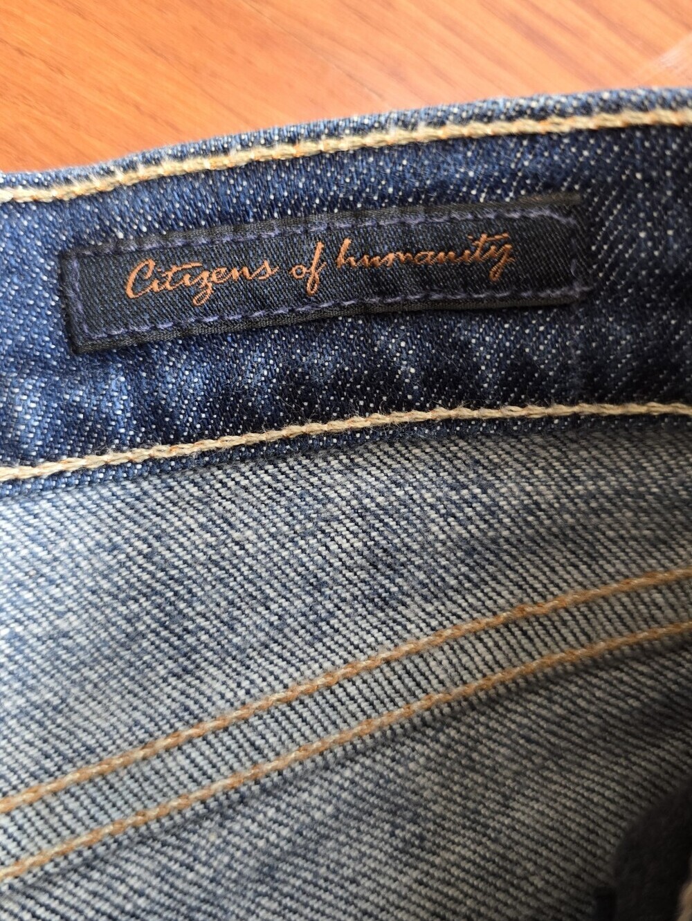 Citizens of Humanity Margo Stretch Low Raise Bootcut Jeans Sz.29 Dark Wash - Picture 13 of 16